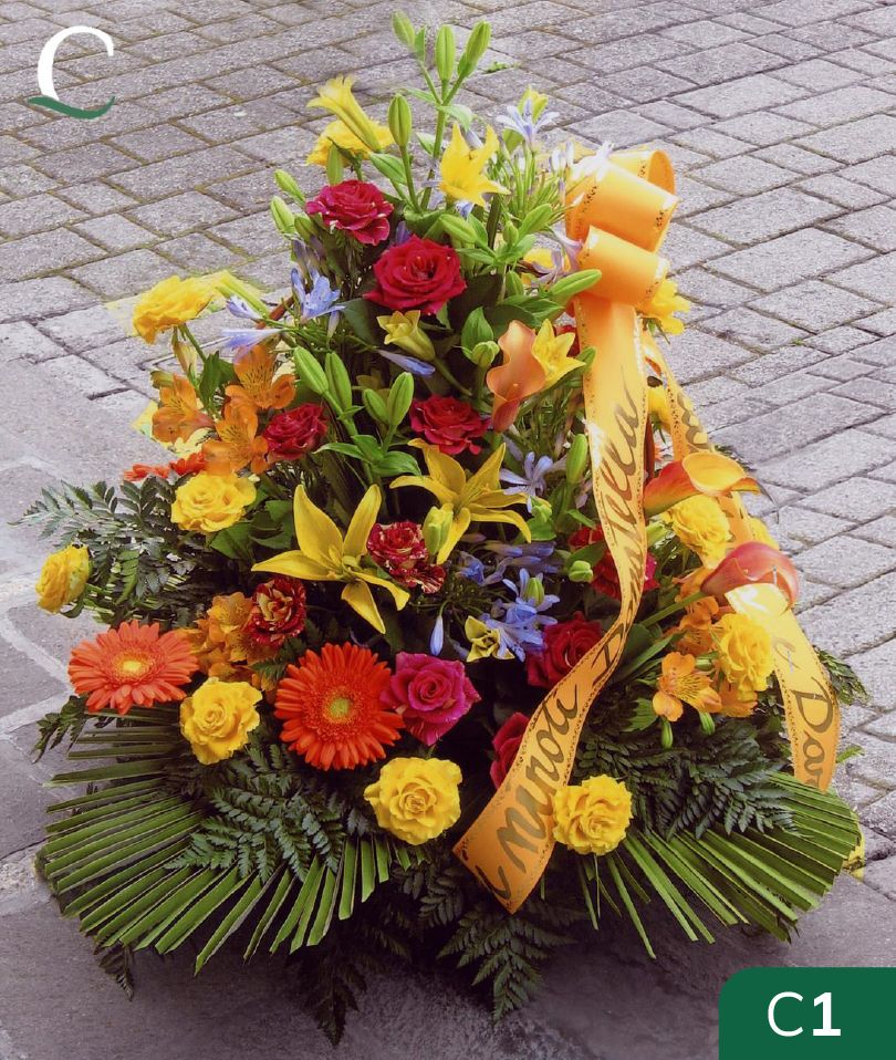 Composizione floreale Caldart