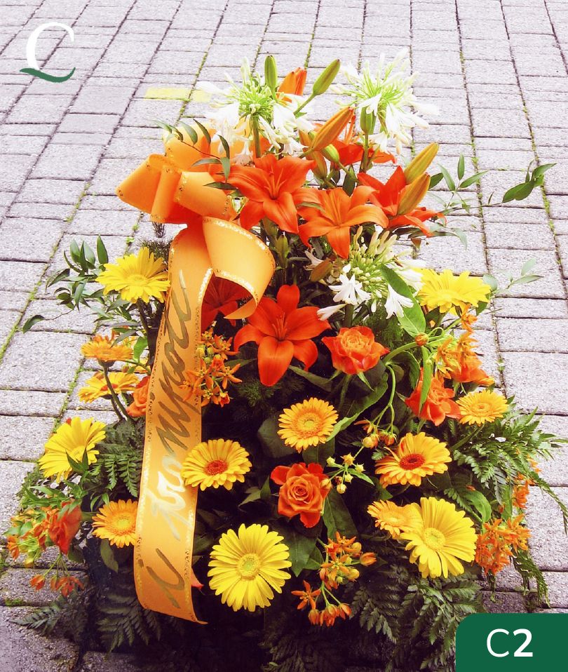 Composizione floreale Caldart