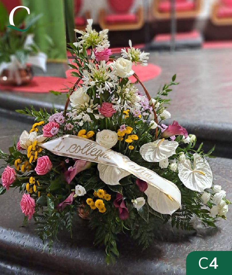 Composizione floreale Caldart